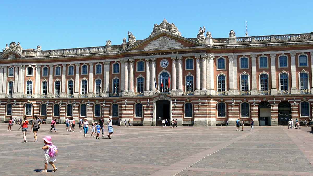 Capital Square in Toulouse, France