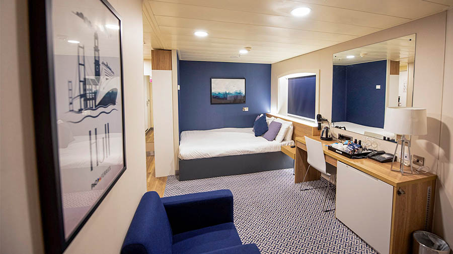 State Cabin Room Hull to Rotterdam P&O Ferries