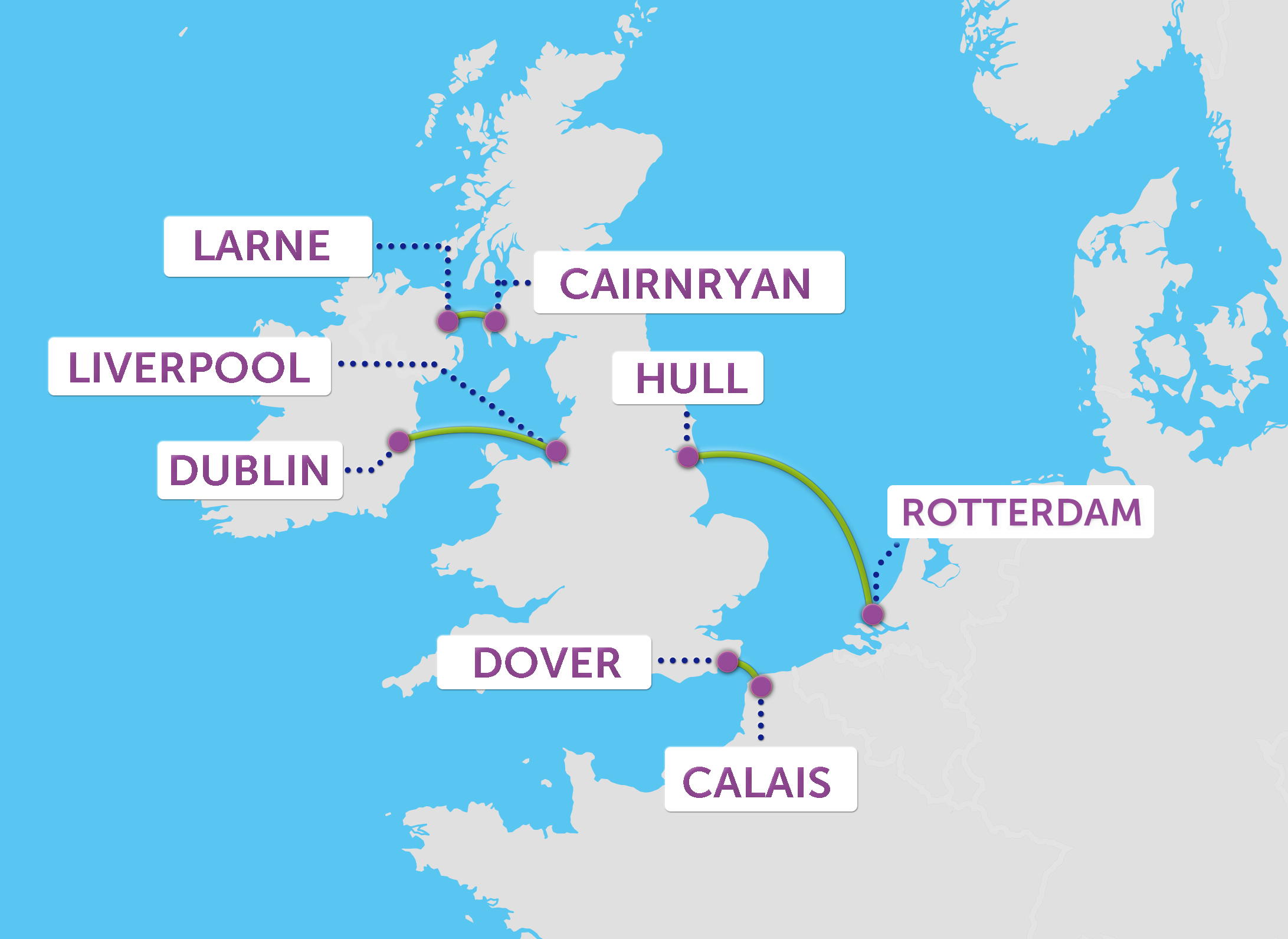 travel from london to northern ireland